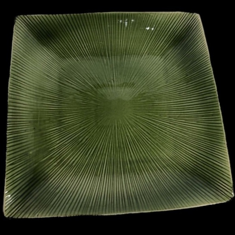 Joseph Abboud 1151 Ventana Green 11 1/2” Square Plate - DING